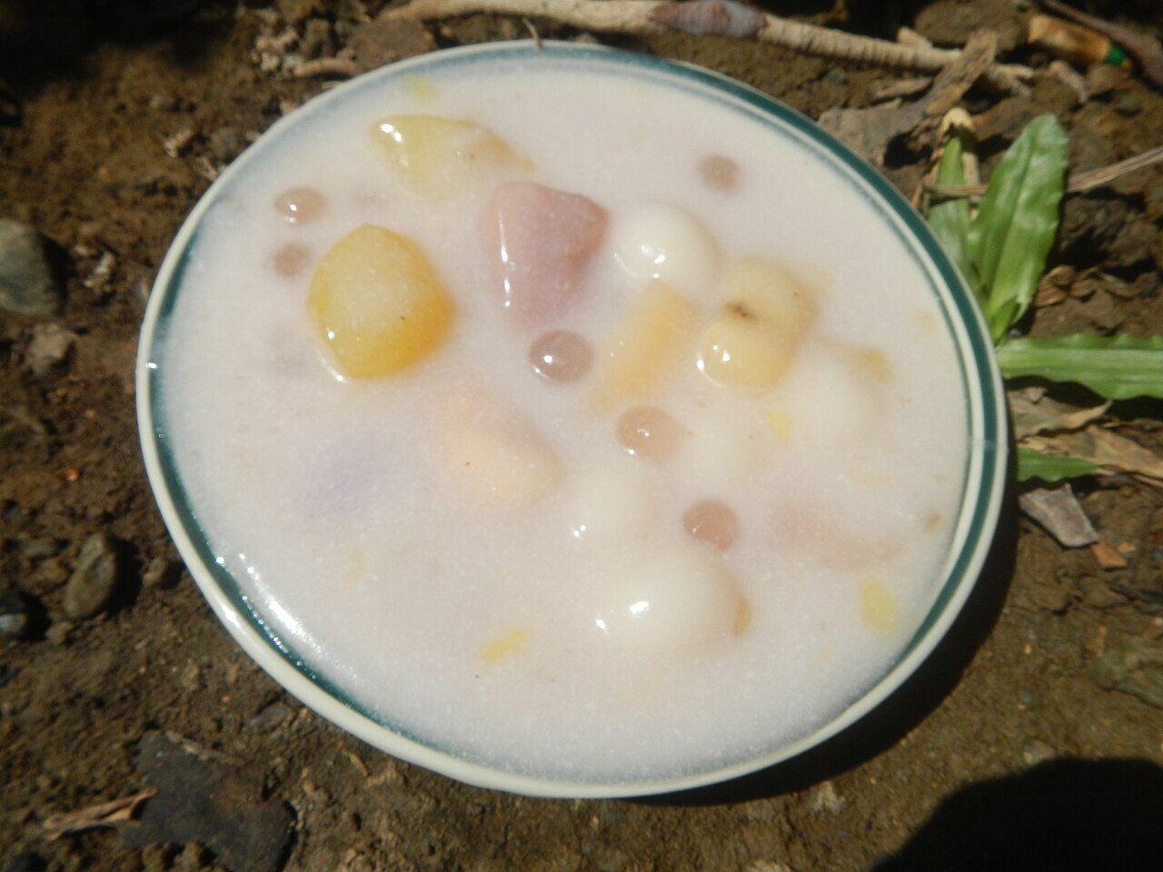 Ginataang Bilo-Bilo: Coconut Dessert Soup with Rice Balls - Ginataang Bilo-bilo (Note: Judge Florentino Floro, the owner, to repeat, Donor Florentino Floro of all these photos h.