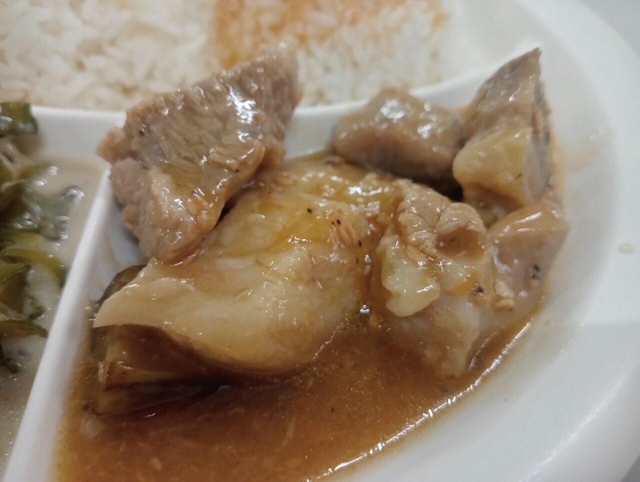 Pork Binagoongan: Filipino Pork with Shrimp Paste and Eggplant - Pork Binagoongan, May 2024.