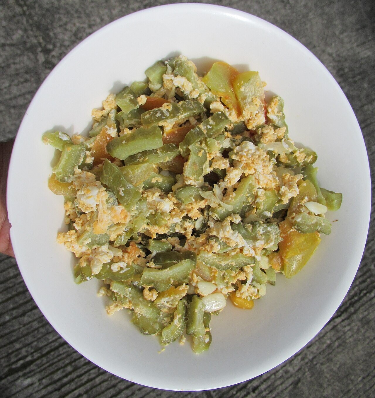 Ginisang Ampalaya with Egg: Bitter Melon Stir-Fry - Ginisang Ampalaya with Egg.