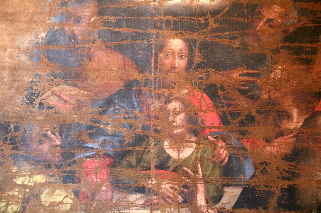 Lomi: Thick Filipino Egg Noodle Soup - Aurelio Lomi, Ultima Cena, 1603 - Chiesa di San Domenico a Bientina (Pisa).