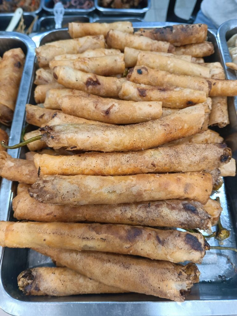 Dynamite Lumpia: Cheese-Stuffed Chile Spring Rolls recipe