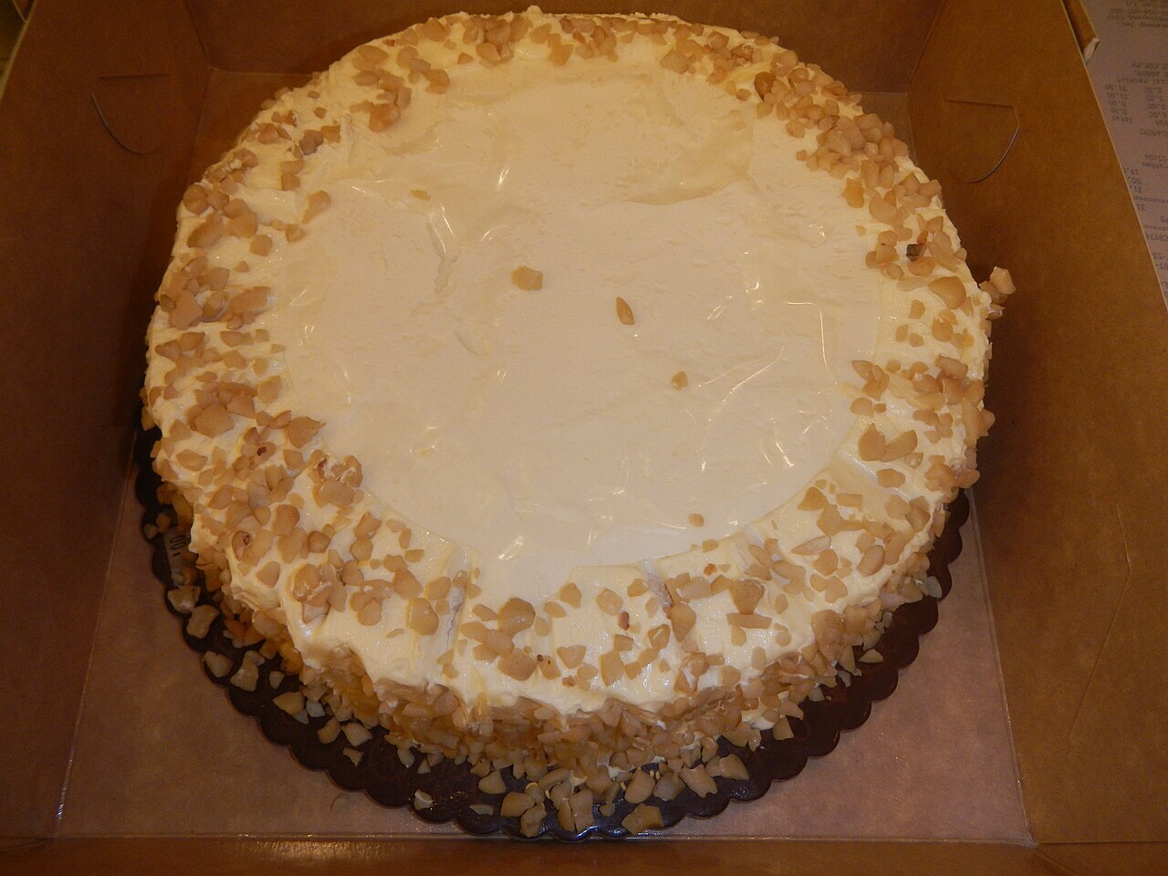 Sans Rival: Cashew Meringue Layer Cake - Sans rival, Pancit and Longsilog Longaniza Sinangag (Note: Judge Florentino Floro, the owner, to repeat, Donor Floren.
