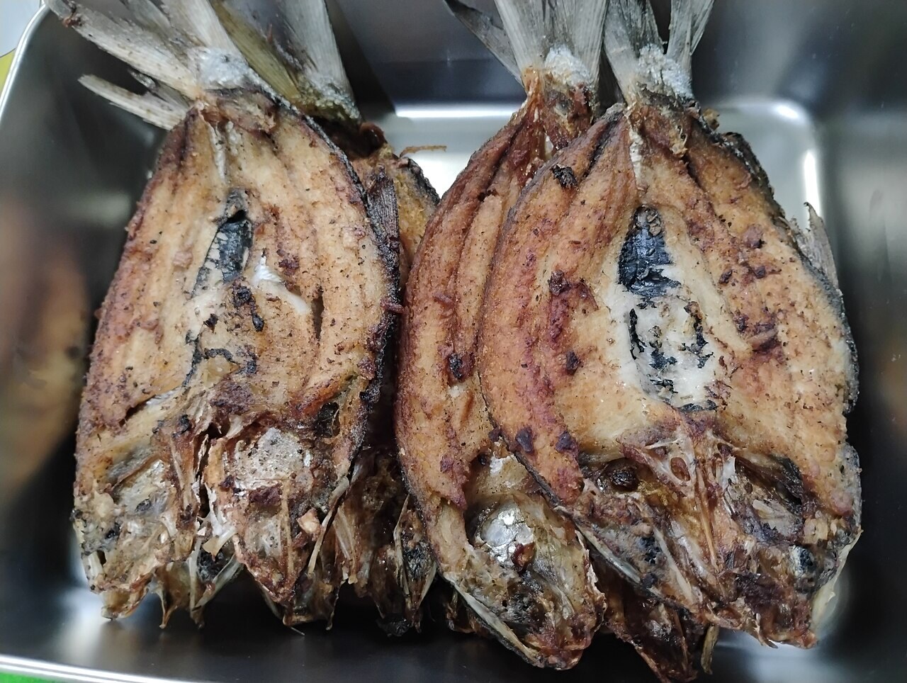 Daing na Bangus with Garlic Rice and Tomato Salad - Daing na Bangus, June 2025.