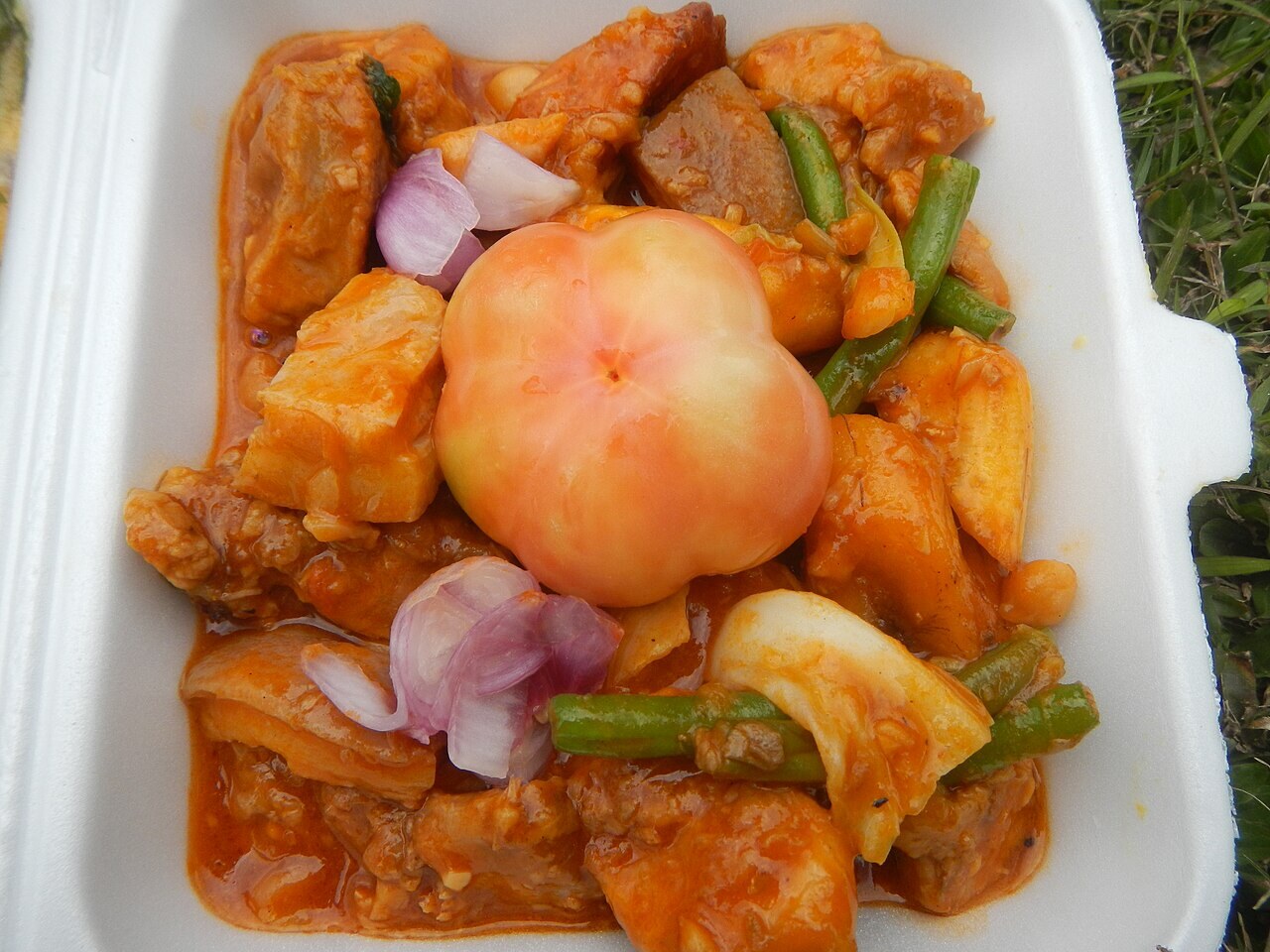 Pochero with Saba: Filipino Sweet-Savory Stew - Mechado, Filipino pochero and Ginisang kalabasa sigarilyas Sigarilyas (Philipppines) (Note: Judge Florentino Floro, t.