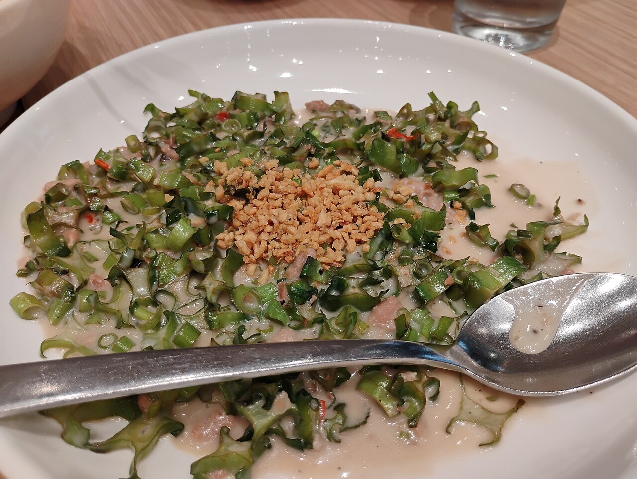 Gising-Gising: Spicy Green Beans in Coconut Milk - Gising-Gising, Manam Restaurant.