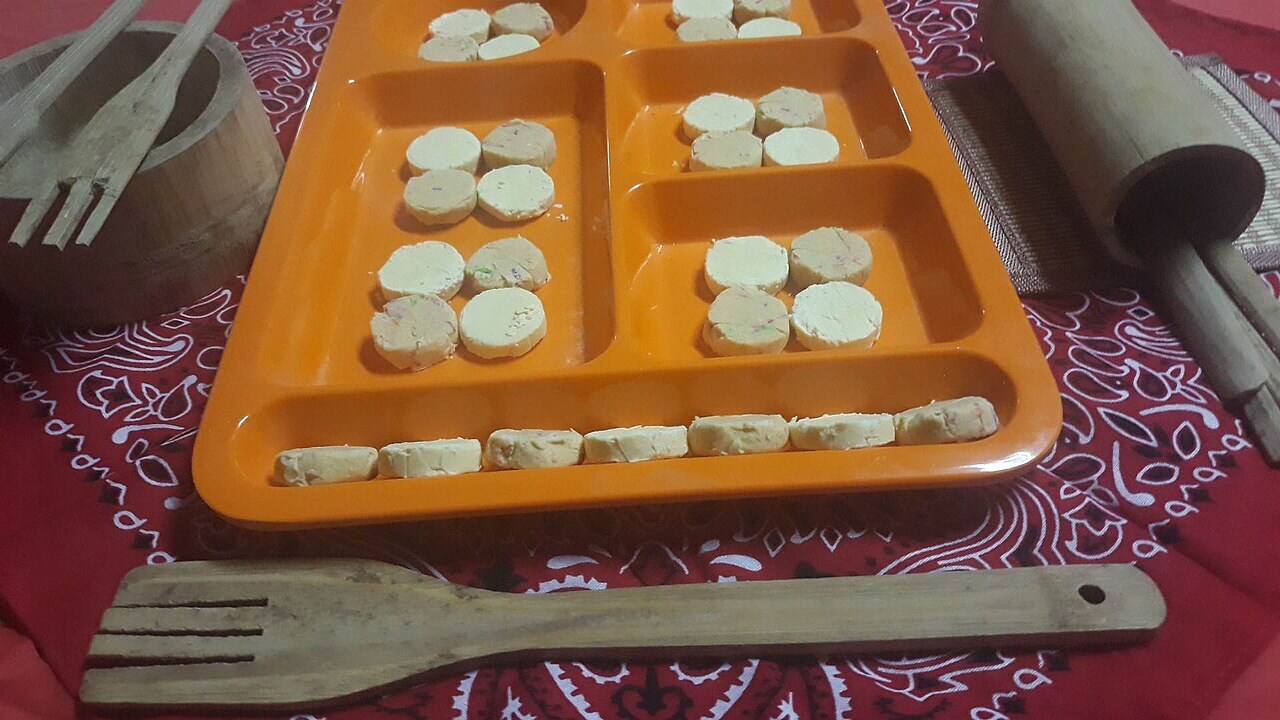 Polvoron: Filipino Toasted Milk Candies - POLVORON IS A SPECIAL DESSERT TREAT AFTER HEAVY LUNCH OR DINNER.