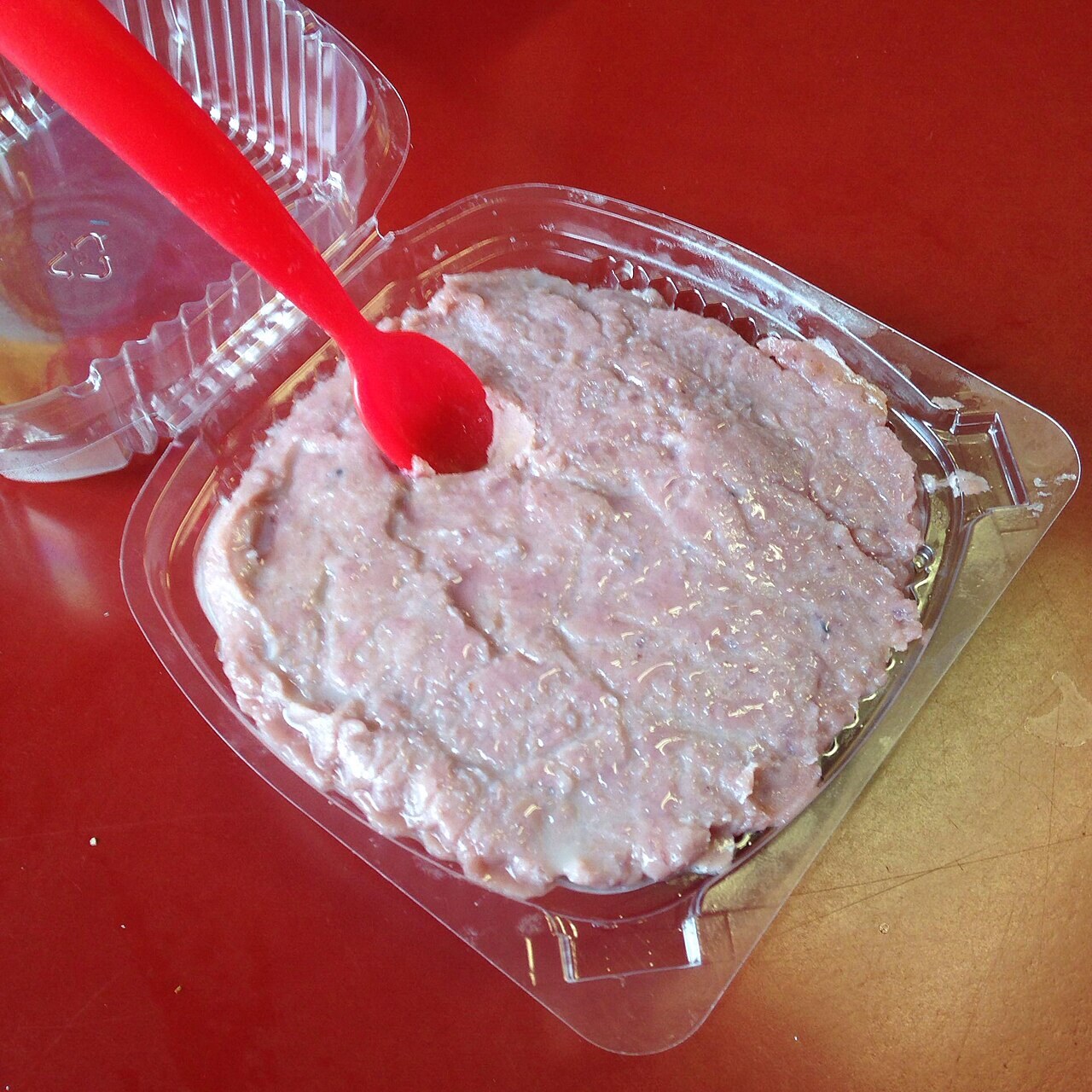 Ube Halaya: Filipino Purple Yam Jam - Ube halaya serving.