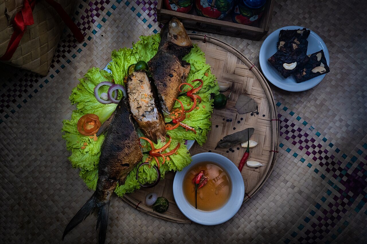 Rellenong Bangus: Stuffed Milkfish for a U.S. Kitchen - The Relyenong Bangus is a signature dish in the Philippines. It is a milkfish stuffed with milkfish meat, chopped oni.