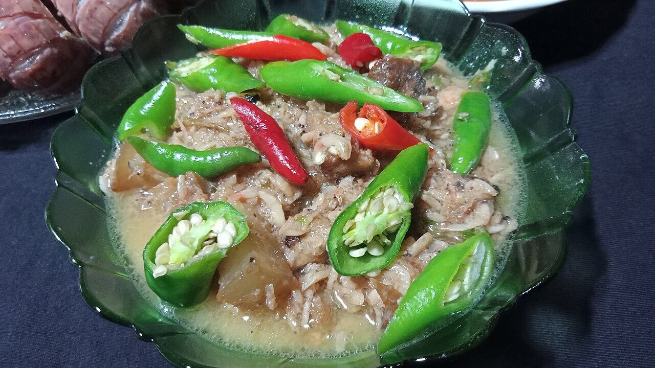 Bicol Express: Spicy Filipino Coconut Pork - Another serving of Bicol Express.
