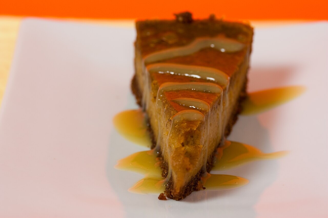 Pandesal Bread Pudding with Coconut Caramel - Caramel sauce reference for the coconut caramel topping.