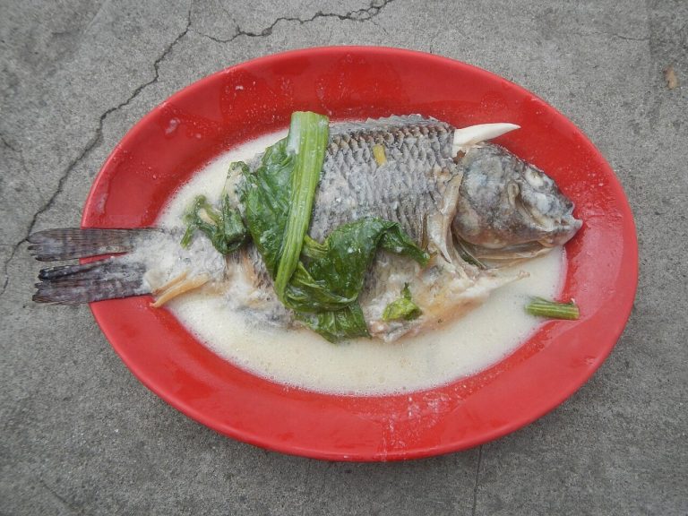 Ginataang Tilapia: Fish in Coconut Milk with Ginger and Greens recipe