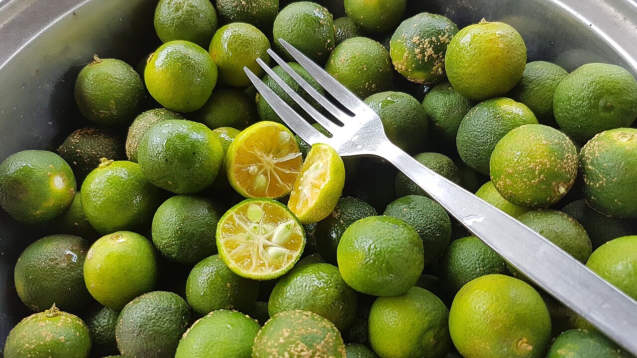 Calamansi Shortbread Cookies - Philippine calamansi fruit.
