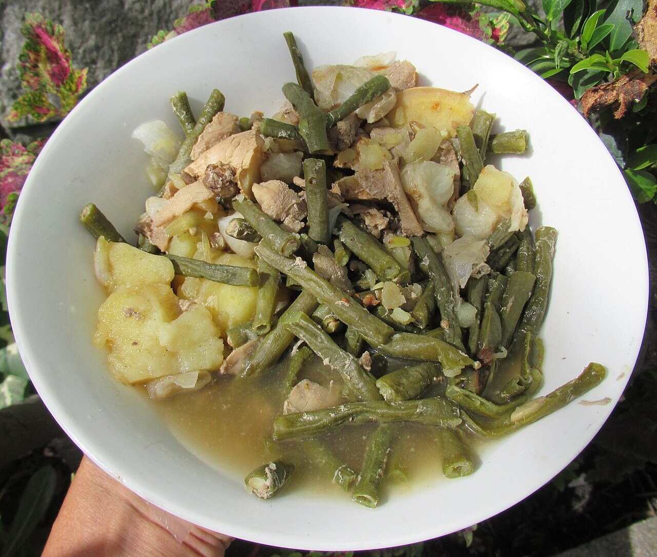 Nilagang Baboy: Filipino Pork Soup with Cabbage and Saba - Nilagang baboy.