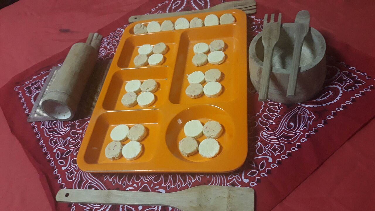 Polvoron: Filipino Toasted Milk Candies - POLVORON IS A SIMPLE DESSERT AFTER EATING A MEAL.