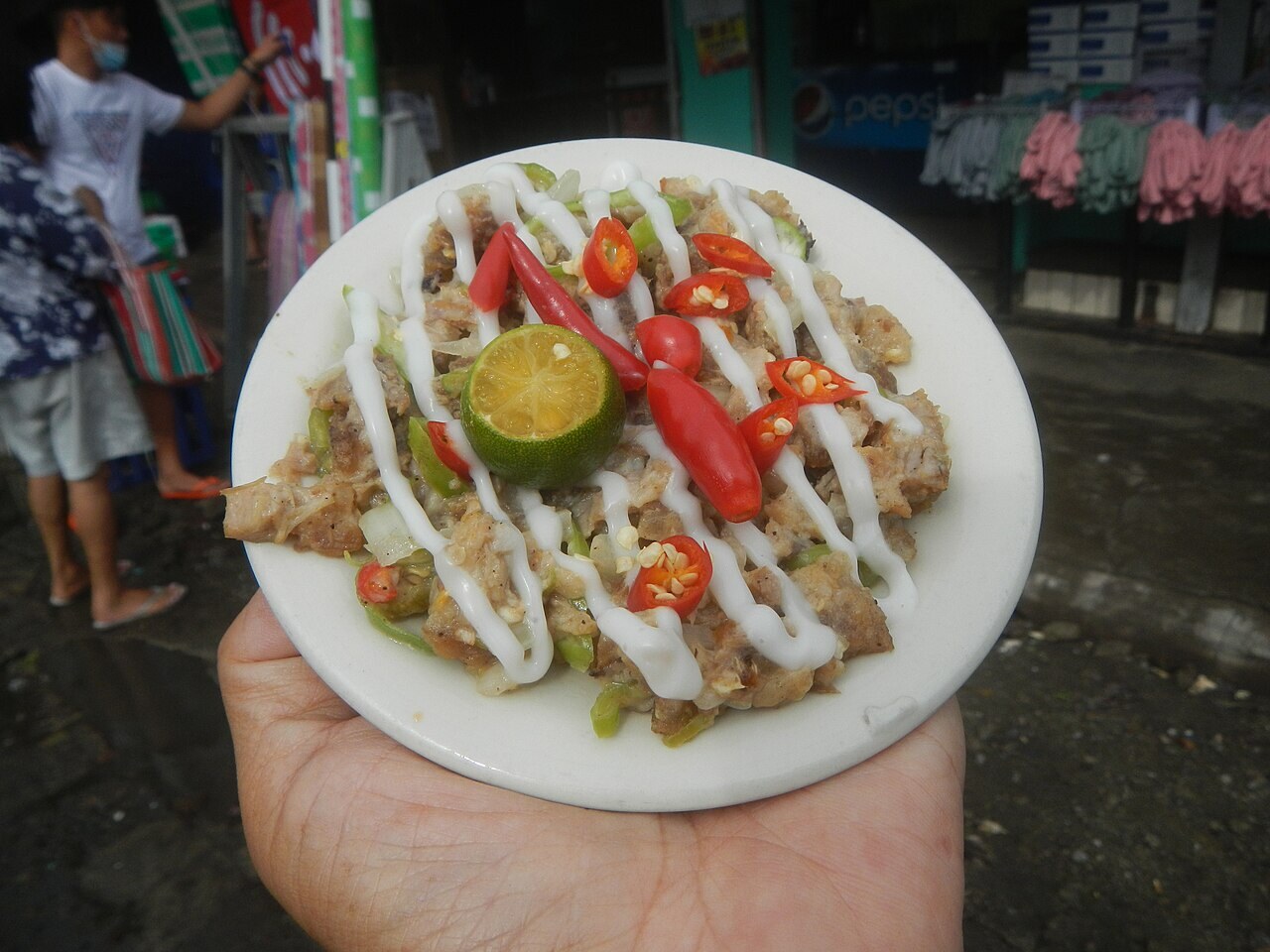 Dinakdakan: Ilocano Chopped Pork with Calamansi and Chiles - Dinakdakan Peeled carrots.
