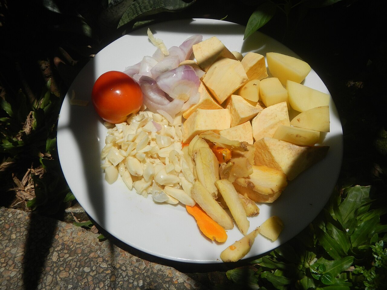 Ginataang Kalabasa at Sitaw: Squash and Long Beans in Coconut Milk - Home cooking of ginataang kalabasa, patatas at kamote during the 2020 coronavirus pandemic in Baliuag, Bulacan Timeli.
