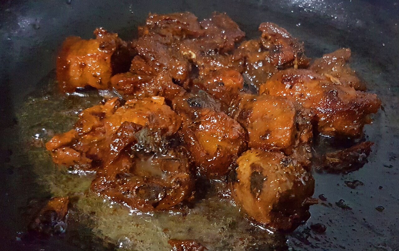Humba: Visayan Braised Pork with Pineapple and Black Beans - Northern Mindanao-style humba.