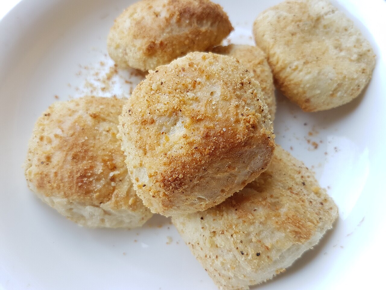 Pandesal: Soft Filipino Bread Rolls - Pan de sal close-up.