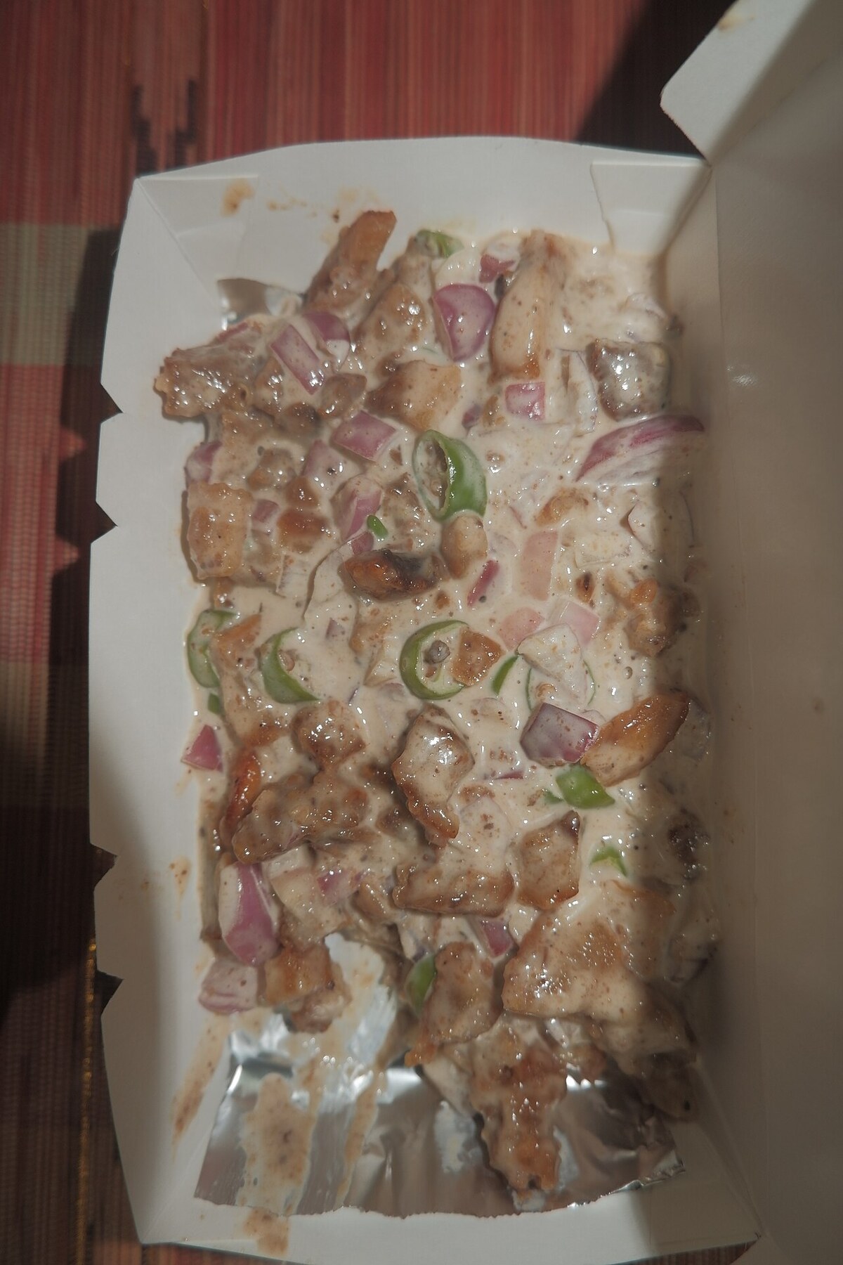 Tofu Sisig: Crispy Tofu with Calamansi, Chiles, and Creamy Sauce - Pork and tofu sisig for new year's eve.