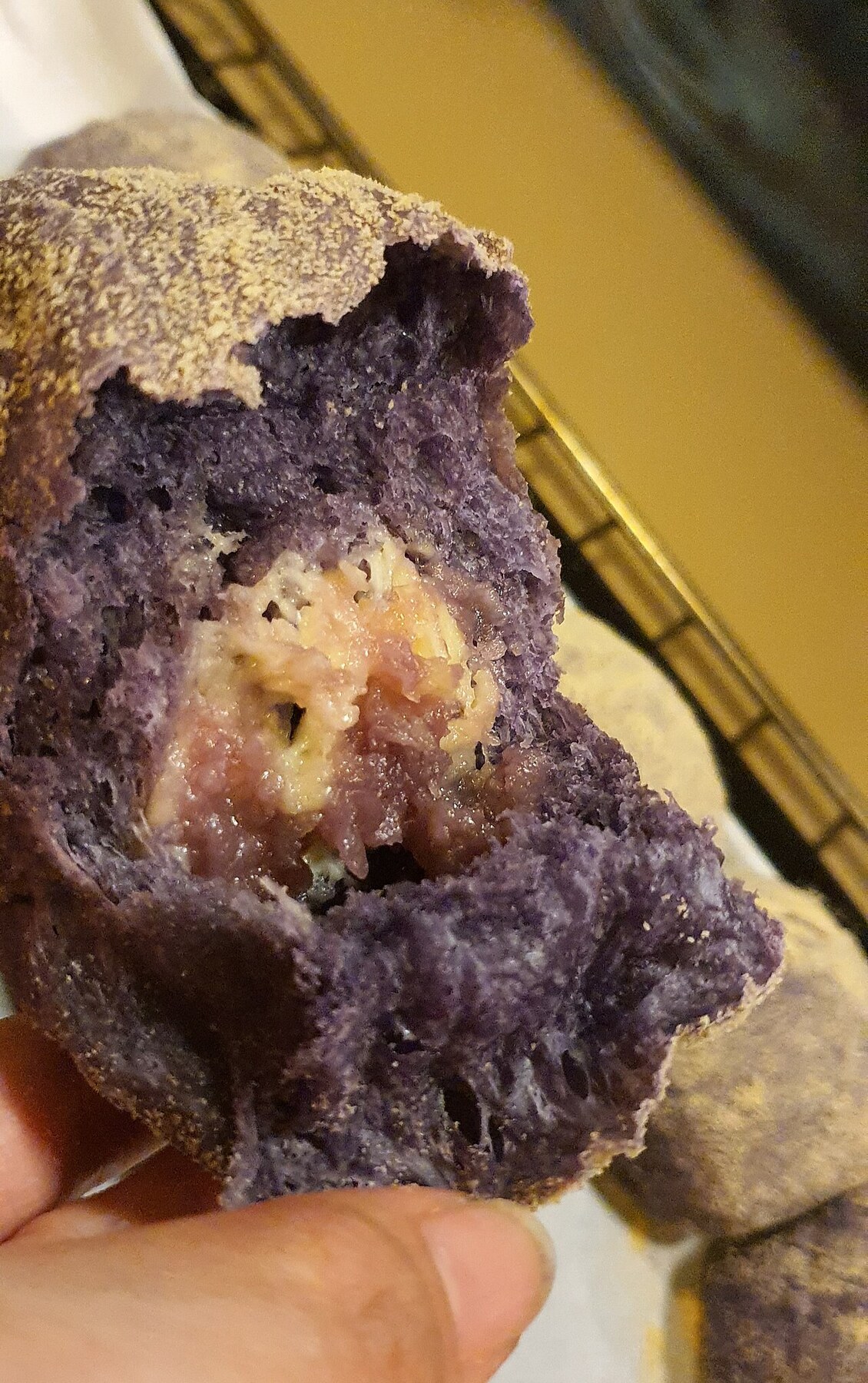 Ube Cheese Pandesal: Purple Yam Rolls with Melty Cheese - Ube pandesal.