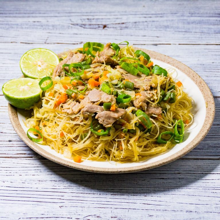 Pancit Bihon: Filipino Rice Noodles for Birthdays and Weeknights recipe