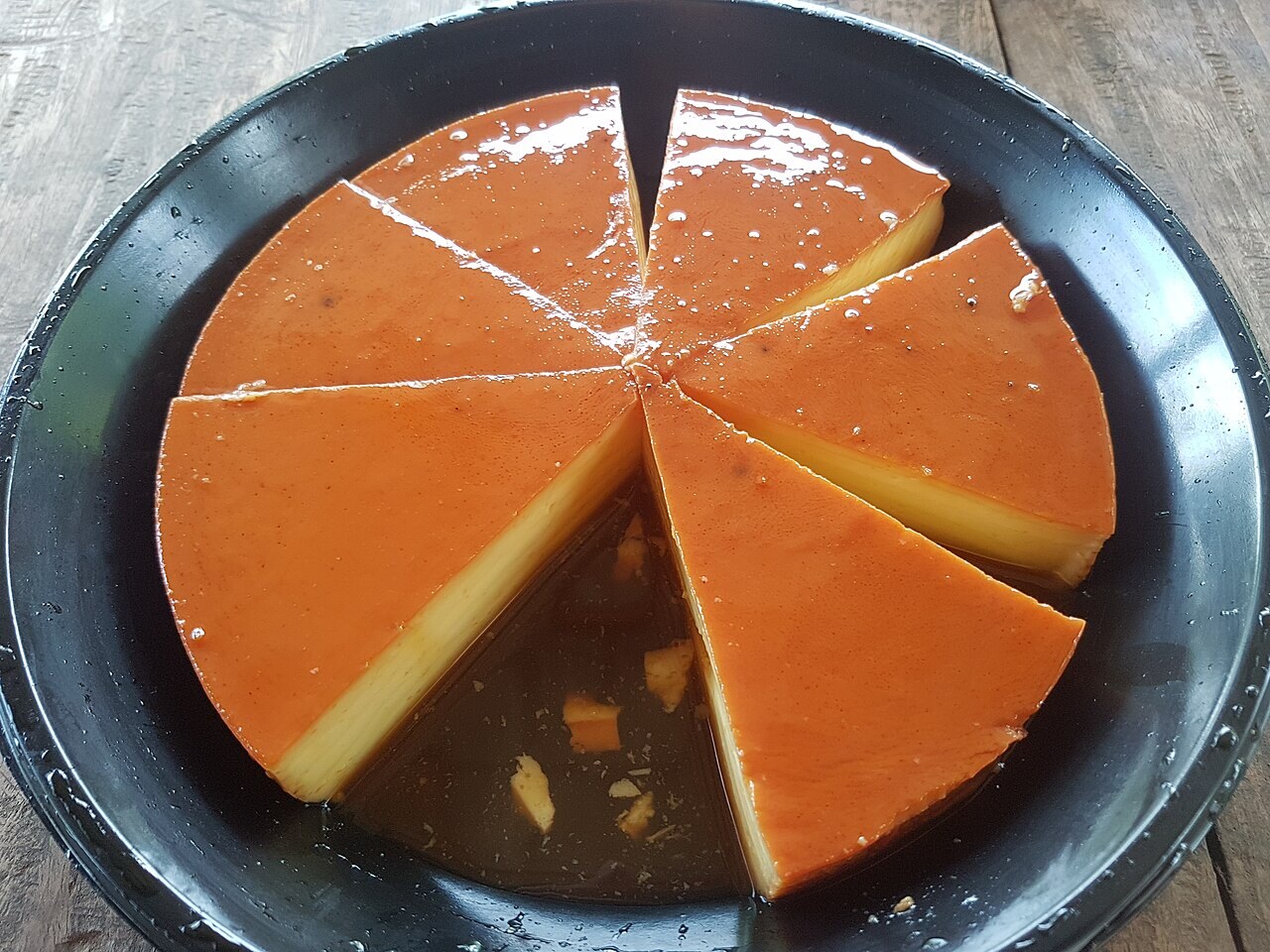 Leche Flan: Silky Filipino Caramel Custard - Leche flan close-up.