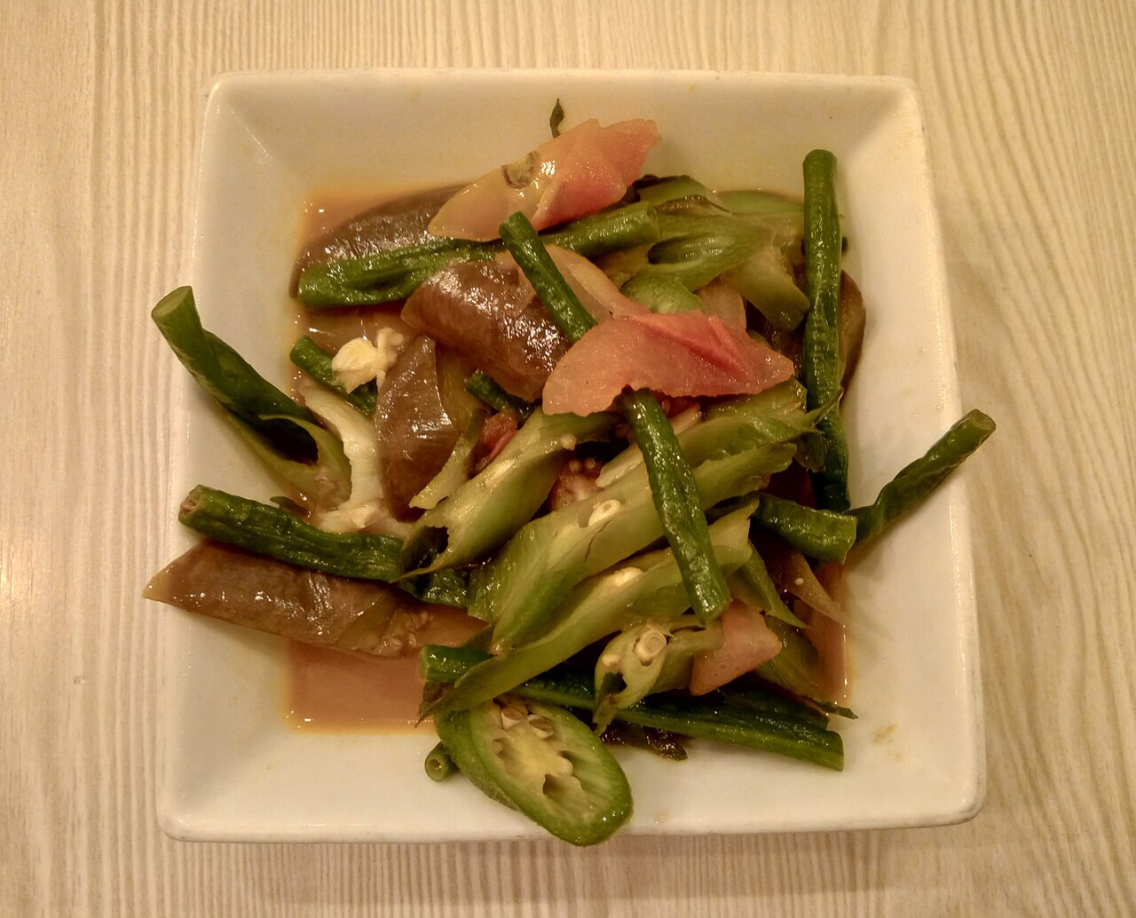Pinakbet: Filipino Vegetables with Bagoong - Ilocano-style pinakbet.