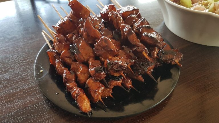 Filipino Pork Barbecue Skewers: Sweet-Savory Party BBQ recipe
