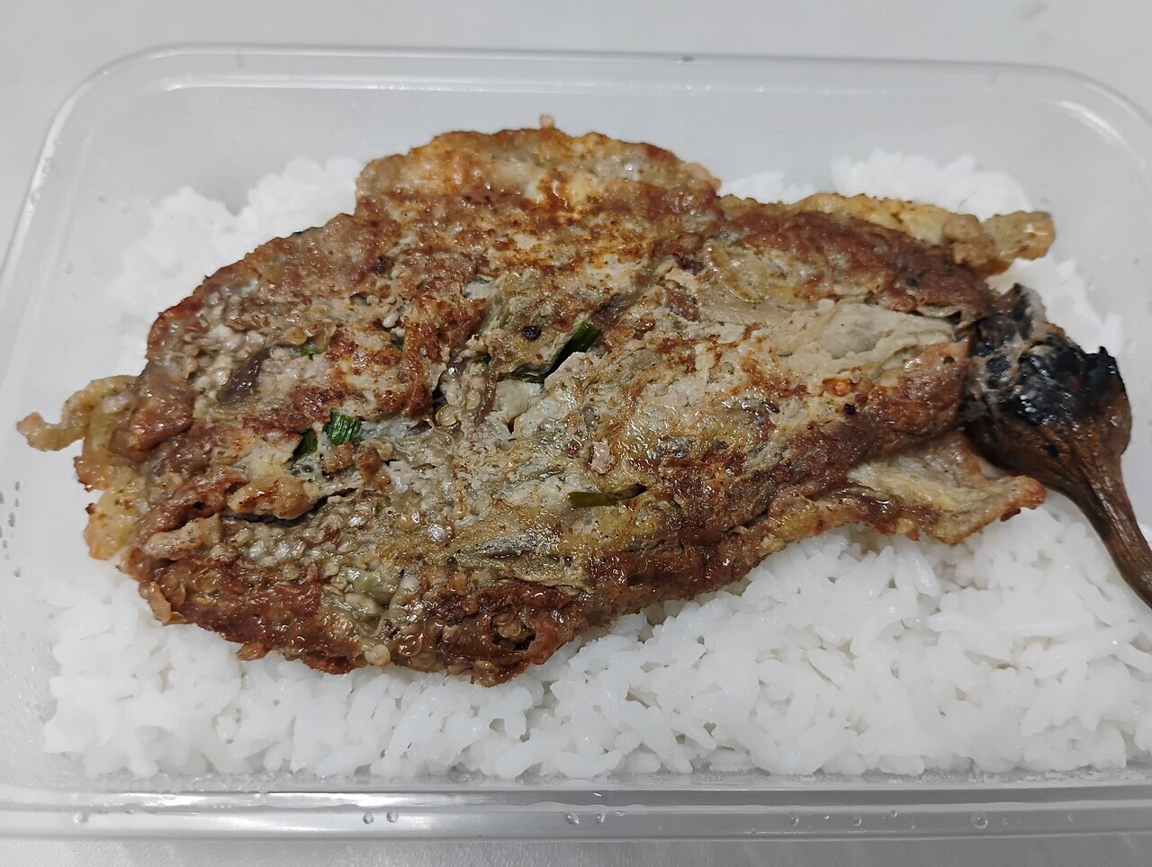 Tortang Talong: Filipino Eggplant Omelet - Tortang talong meal.