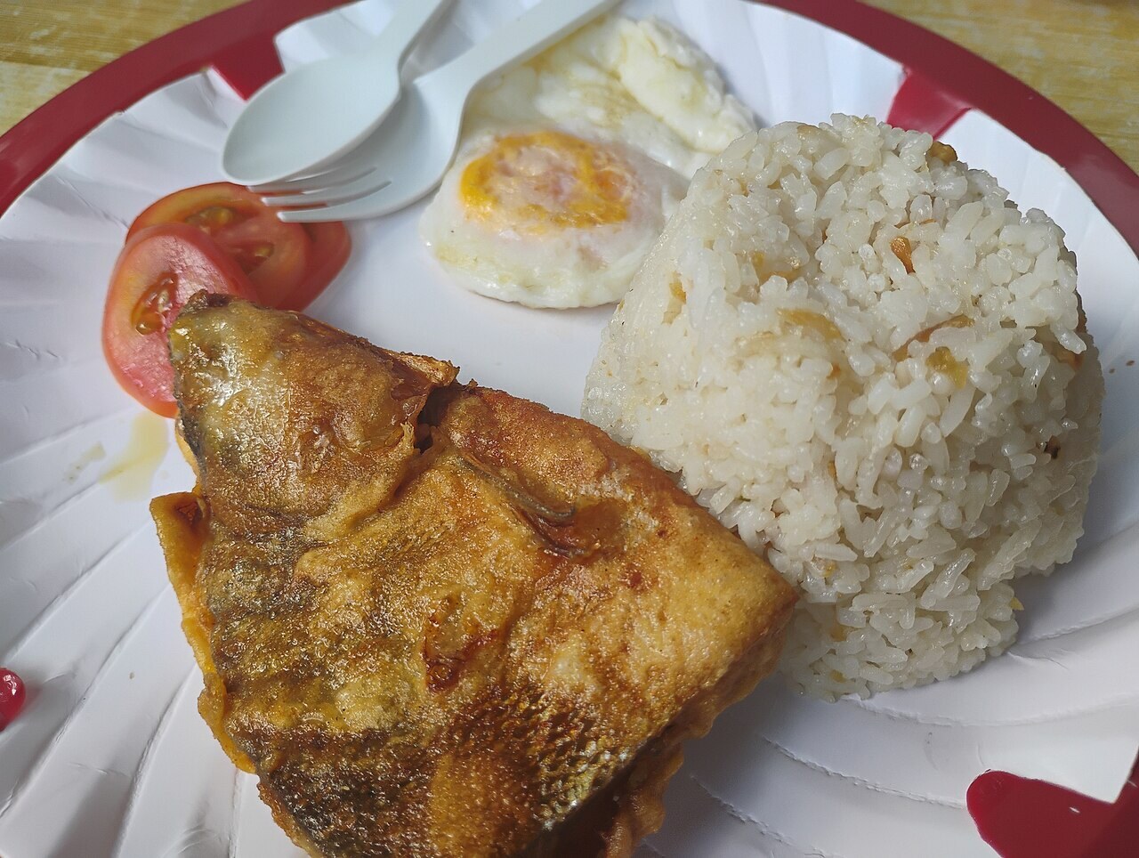 Bangsilog: Fried Bangus Breakfast Plate - Bangsilog, Feb 2025.
