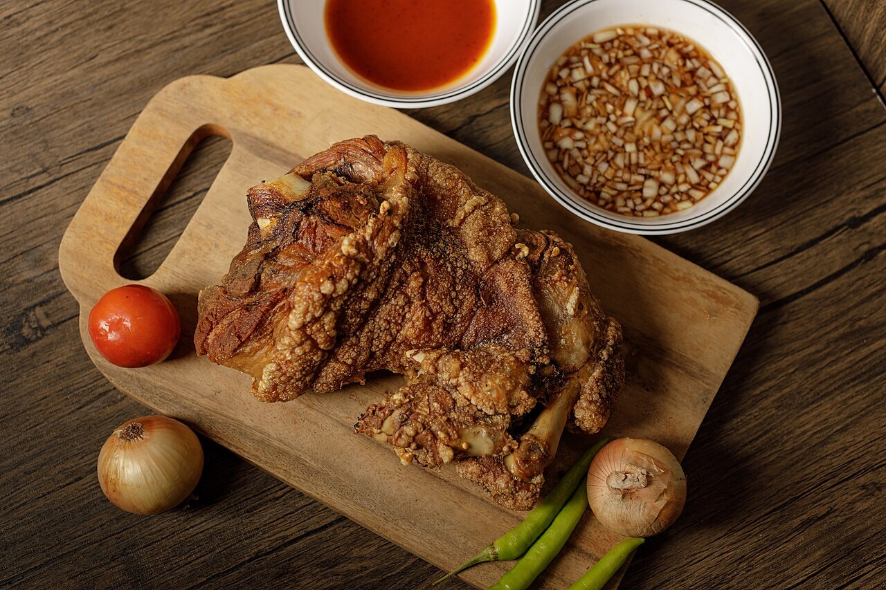 Crispy Pata: Filipino Fried Pork Leg with Vinegar Dip - Crispy Pata.