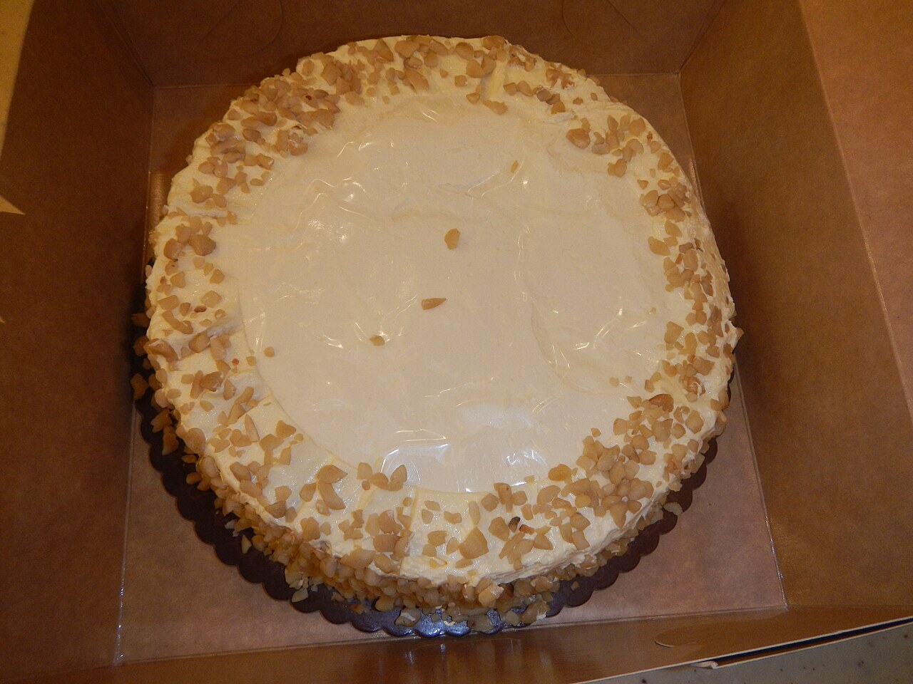 Sans Rival: Cashew Meringue Layer Cake - Sans rival, Pancit and Longsilog Longaniza Sinangag (Note: Judge Florentino Floro, the owner, to repeat, Donor Floren.