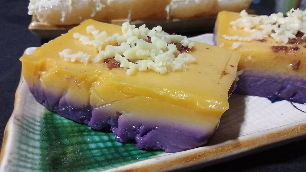 Sapin-Sapin: Layered Filipino Coconut Sticky Rice Cake - Sapin-Sapin (Kakanin.