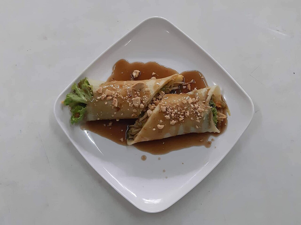 Lumpia Bowl: Lumpiang Hubad Rice Bowls - Fresh lumpia.