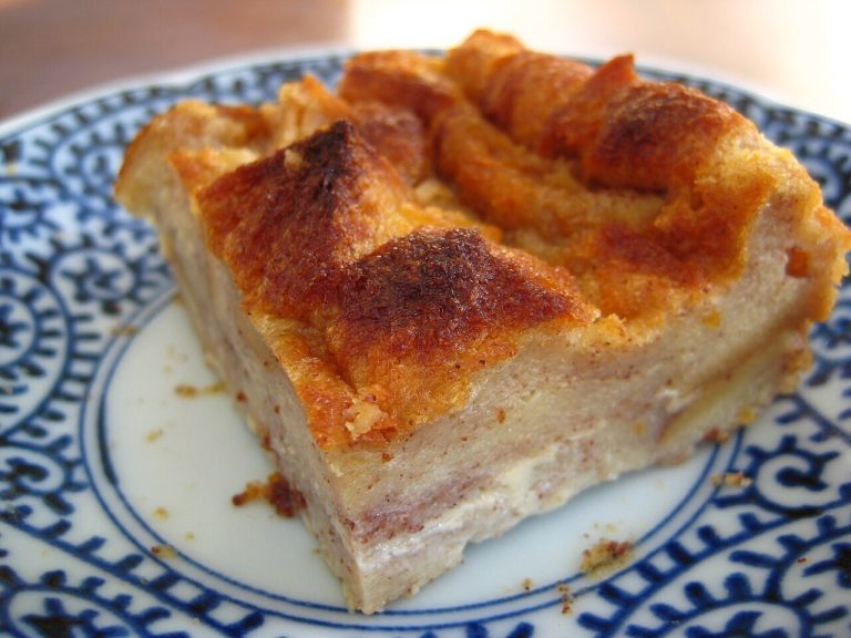 Pandesal Bread Pudding with Coconut Caramel recipe