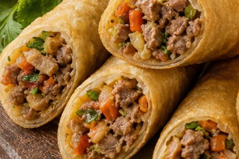 Beef Spring Rolls recipe