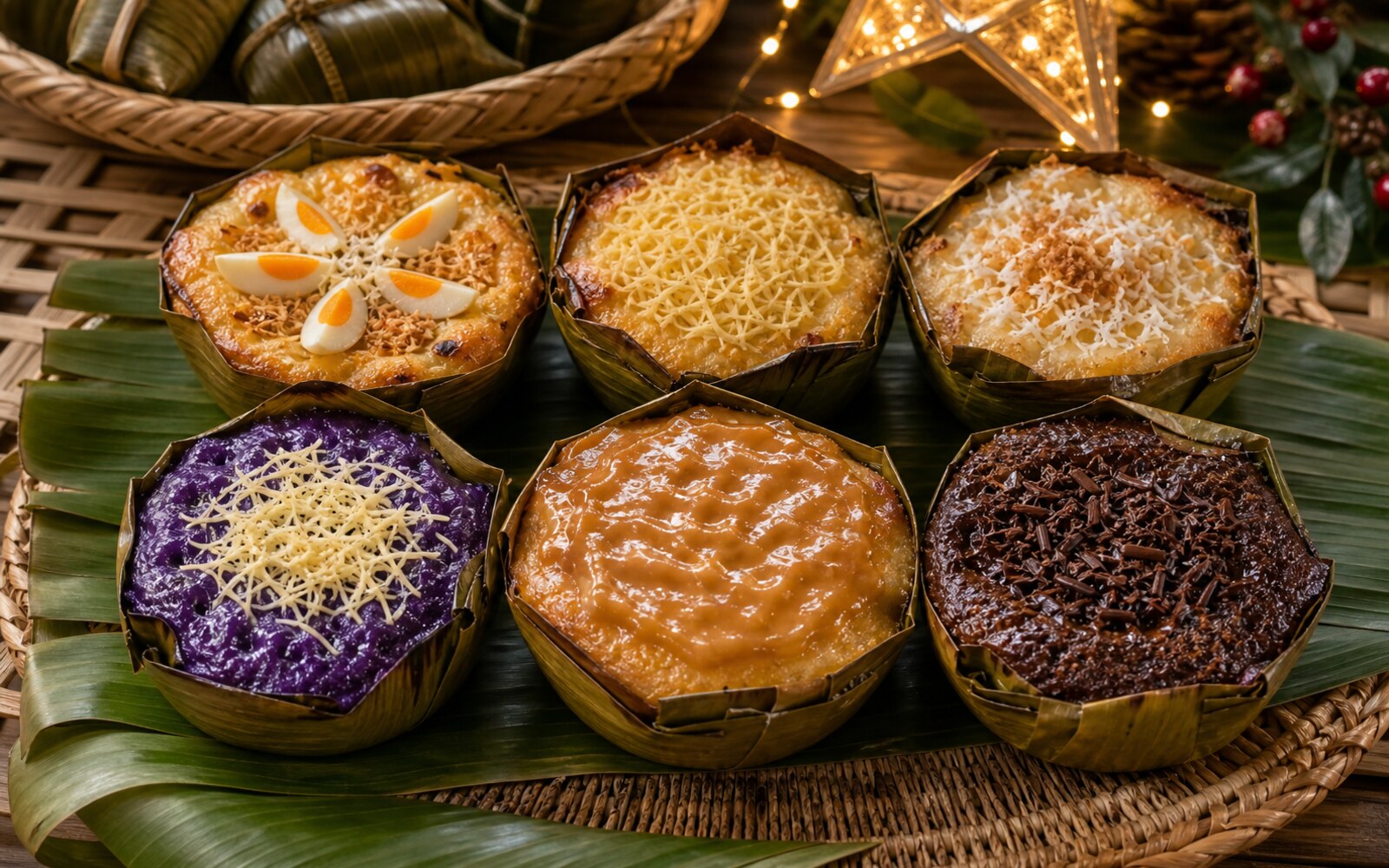 Bibingka Six Ways serving idea.