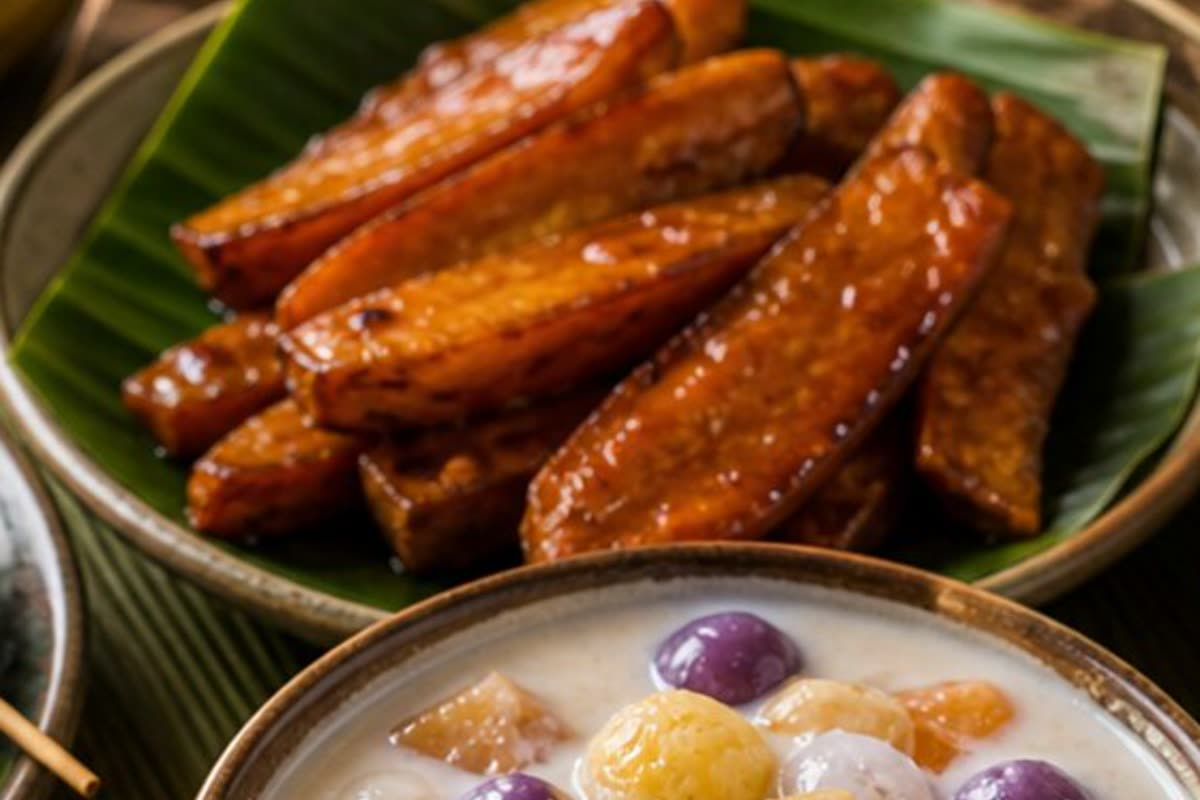 Camote Cue for Merienda