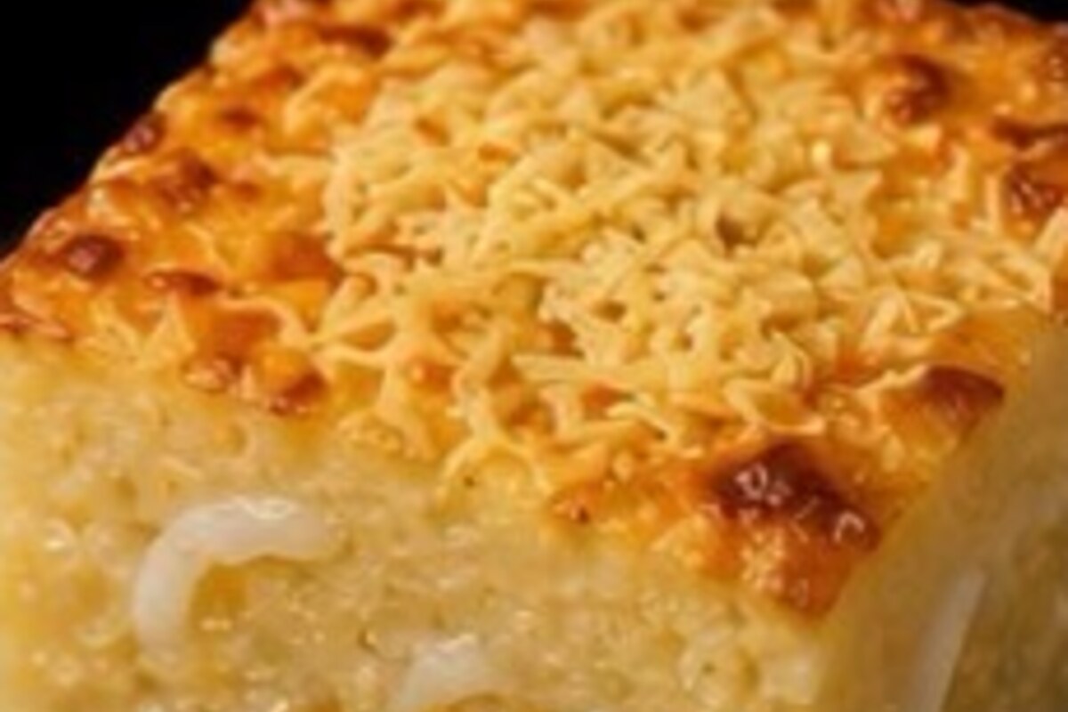 Cassava Cake with Macapuno serving idea.