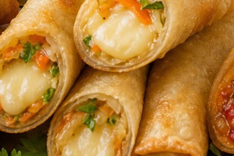 Cheese Spring Rolls recipe