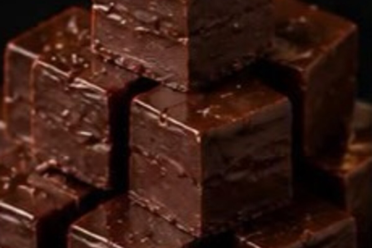 Classic Chocolate Fudge serving idea.