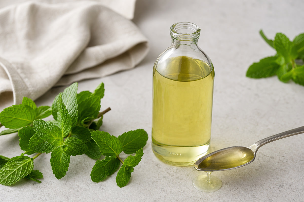 Fresh Mint Syrup recipe