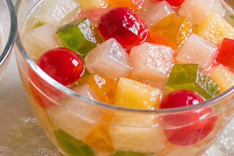 Fruit Cocktail Jelly Dessert recipe