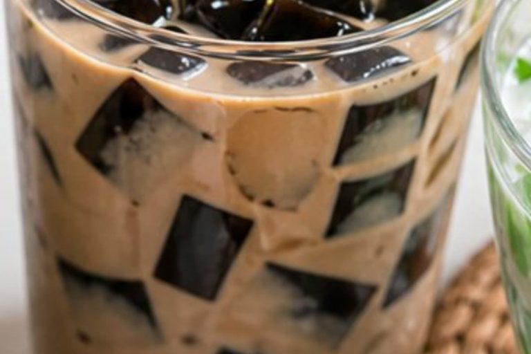 Grass Jelly Dessert recipe