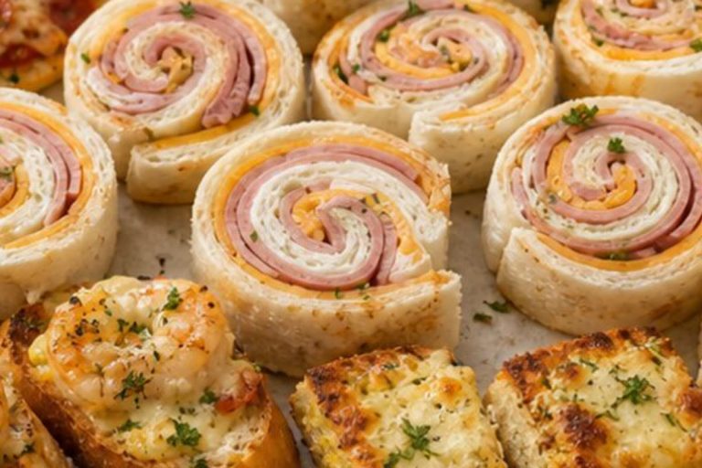 Ham and Cheese Pinwheels recipe