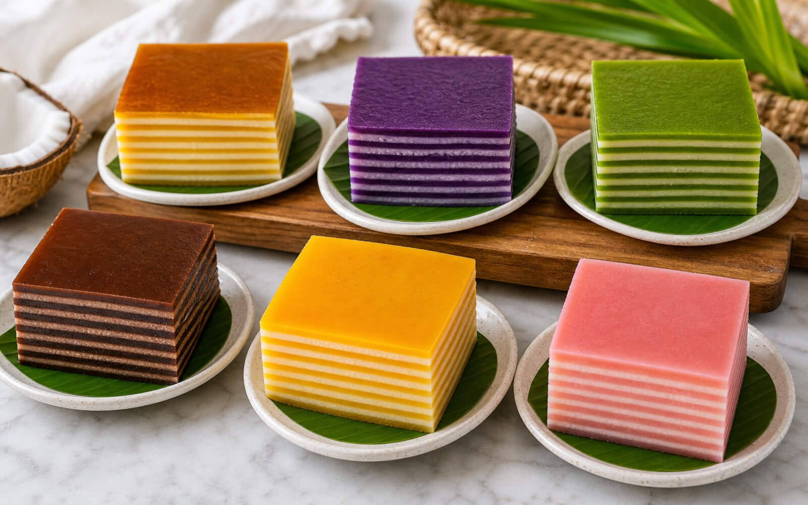 Layered Lapis Cake Variations serving idea.