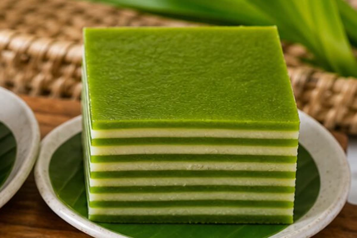 Pandan Lapis Cake