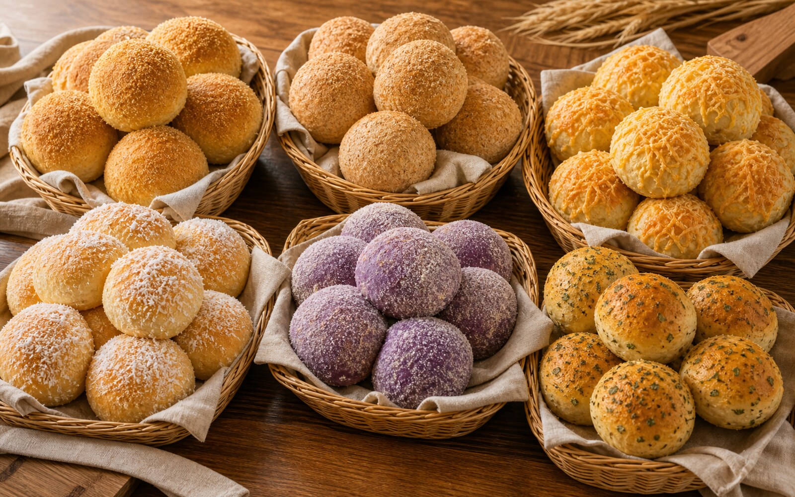 Pandesal Variations serving idea.