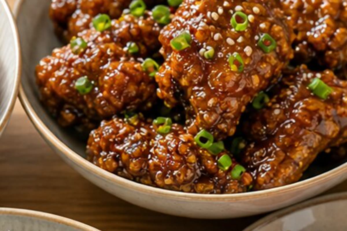 Soy Garlic Korean Fried Chicken