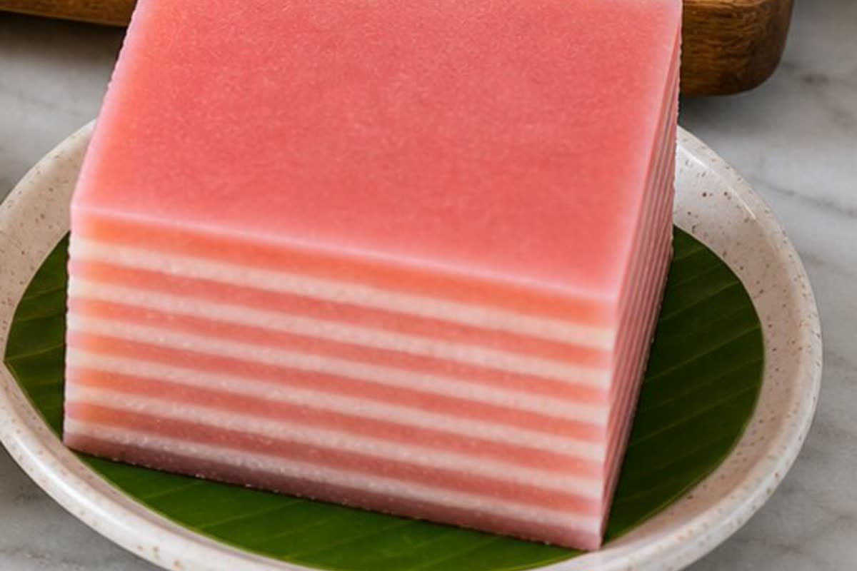 Strawberry Lapis Cake